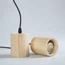 Axya Nordic Wood Pendant Light Bar Restaurant Home Art Lamp, E27 Fixture