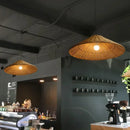 Axyaa Rattan Hand Knitted Suspension Pendant Lights for Dining Room Kitchen