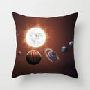 Axyaa Starry Sky Landscape Planet Series Pillowcase for Futuristic Home Decor