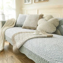 Axyaa Cotton Sofa Cushion: Anti-Slip, All Seasons, Modern Design, Protective Pad