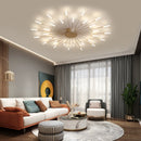 Axyaa's Stylish Fireworks LED Chandelier for Modern Living and Dining Rooms