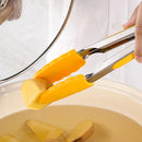 Axyaa Yellow Silicone Kitchenware Set with Storage Bucket