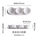 Axyaa Ceramic Bowl Set with Saucers for Household and Snacks, Fruit Dips, and Refreshments