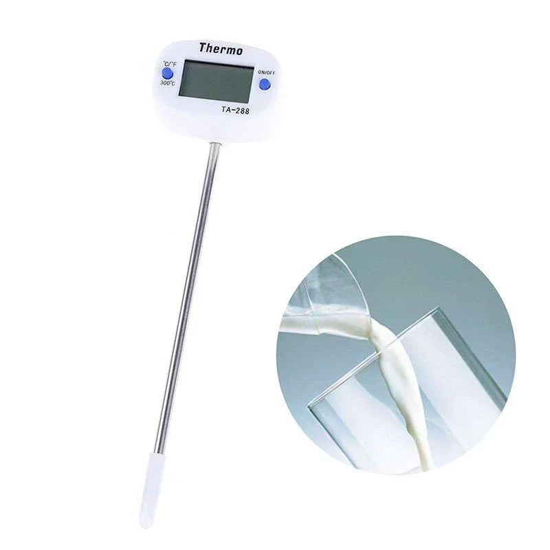 Axya TA-288 Electronic Thermometer with Shortened Probe for Distillers, Home Brewing, Wine Making