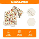 Vibrant Pizza Table Runner by Axyaa: Kitchen, Dining, Living Room Decor