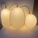 Axyaa Wabi Sabi Pendant Lights: Minimalist Nordic Dining Room Lamparas Fixture
