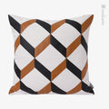 Axyaa Geometric Gray Cushion Cover 45x45cm Decorative Sofa Pillow Cotton Pillowcase