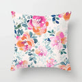 Axyaa Flower Pattern Decorative Art Pillowcase 45*45 Throw Pillows Home Decor