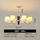 Axyaa Luxury Cloth Cover Chandelier for Living Room, Dining & Bedroom