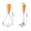 Axyaa Puree Juice Maker for Baby Food, Stainless Steel Crusher & Potato Masher