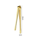 Stainless Steel Food Clamp by Axyaa: Long-handled Tongs for Cooking Utensils