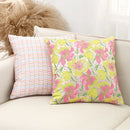 Axyaa Jacquard Flower Throw Pillowcase - Home Decor Sofa Cushion Covers