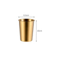 Axyaa Stainless Steel Beer Mug Coffee Tea Tumbler Wine Cup Drinking Mug Bar Supply