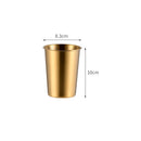 Axyaa Stainless Steel Beer Mug Coffee Tea Tumbler Wine Cup Drinking Mug Bar Supply
