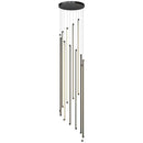 Axyaa Luxury Black LED Pendant Lights - Remote Control Dimmable Nordic Design