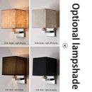 Axyaa Modern Fabric Wall Lamp | E27 Bulb, AC85-265V, Creative Design