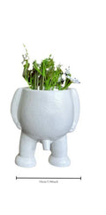 Axyaa Pee Pot Funny Resin Outdoor Statue Home Decoration Craft
