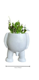 Axyaa Pee Pot Funny Resin Outdoor Statue Home Decoration Craft