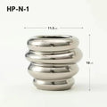 Axyaa Ceramic Green Plant Flowerpot Wind Silver Vase Desktop Decoration