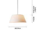 Axyaa Fabric Hanging Chandelier for Bedroom Dining Living Room