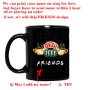 Axyaa Friends Central Perk Mug – 11oz Ceramic Tea Cup, Perfect Gift for Friends
