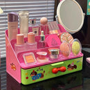 Axyaa 3-layer Makeup Storage Organizer for Dressing Table: Cute, Kawaii, and Functional