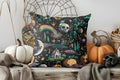 Axyaa Halloween Envelope Pillow Cover with Ghosts & Pumpkins, for Sofa, Bedroom, Car
