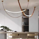 Axyaa Minimalist Belt Designer Loft Living Room Pendant Light