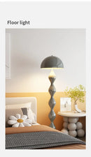 Axyaa Mushroom Lamp: Creative LED Floor Light for Living Room, Bedroom, and Sofa Area