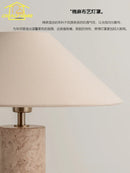Axyaa Marble Table Lamp LED E27 Modern Designer Desk Light for Home Decor
