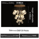 Axyaa Luxury Crystal Chandelier for Home Decor & Lighting in Dining Living Room