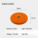 Axyaa Acrylic Doughnut Desk Lamp LED Dimmable Table Light