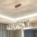 Axyaa Crystal Chandelier: High-end Modern Luxury Lighting for Living Room & Bedroom