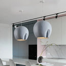 Axyaa Nordic LED Chandelier Minimalist Pendant Lights for Homestay Decor