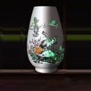 Axyaa Jingdezhen Ceramic Vase for Home Decor and Office Ornaments