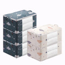 Axyaa Foldable Non-Woven Clothes Storage Box Organizer - Portable Quilt Container Bag