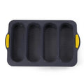 Silicone Baguette Bake Tray Mold by Axyaa for Restaurant-Quality Baking