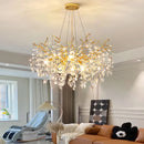 Axyaa Crystal Chandelier Pendant Light for Living Room and Bedroom