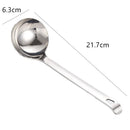 Axyaa Stainless Steel Ramen Soup Ladle Long Handle Cutlery Kitchen Utensil