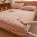 Axyaa Class A Raw Cotton Soybean Mattress - Embroidered & Dye-Free, Thickened & Machine Washable