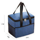 Axyaa Insulated Lunch Bag with Large Capacity and Waterproof Oxford Cloth