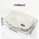 Axyaa Stainless Steel Bento Lunch Box with Lid - Durable Food Container