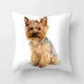 Axyaa Cute Dog Print Pillow Case for Bedroom Sofa Car Decor