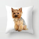 Axyaa Cute Dog Print Pillow Case for Bedroom Sofa Car Decor