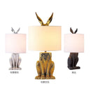 Axyaa Nordic Rabbit Shade Table Lamp Minimalist Design for Living Room, Bedroom, Study, Restaurant