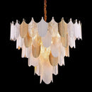 Axyaa Crystal LED Ceiling Chandelier for Bedroom Living Room Lighting