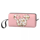 Axyaa Minnie Mouse Makeup Bag Cosmetic Pouch - Cute Cartoon Merch for Girl Woman