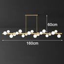 Axyaa Modern LED Pendant Light Chandeliers for Living and Dining Room