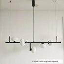 Axyaa Frosted Glass Ball LED Pendant Light for Modern Minimalist Ambiance