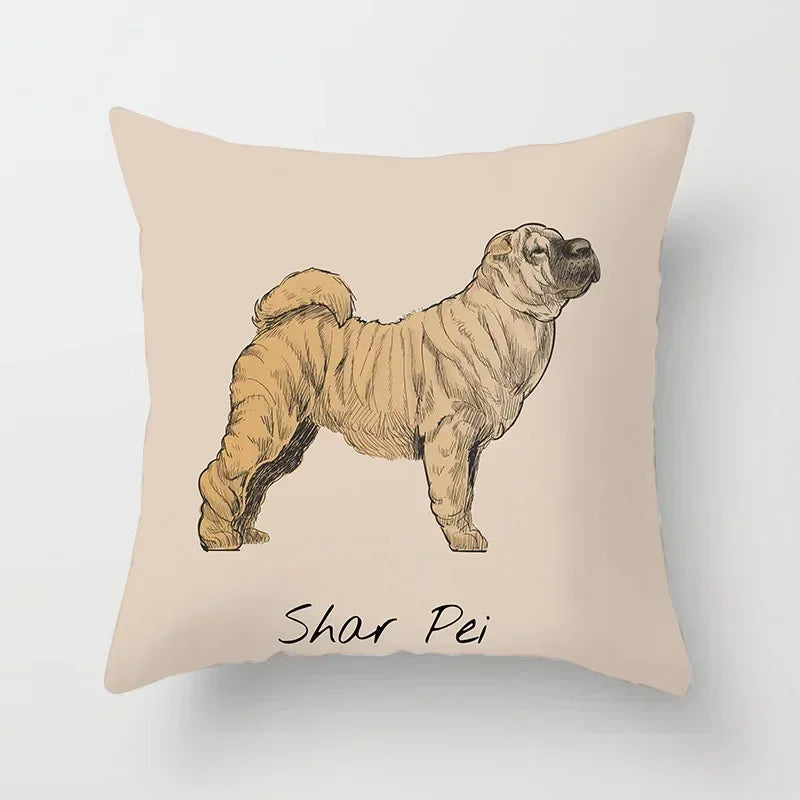 Axyaa Cartoon Animal Design Pillowcase 45*45cm